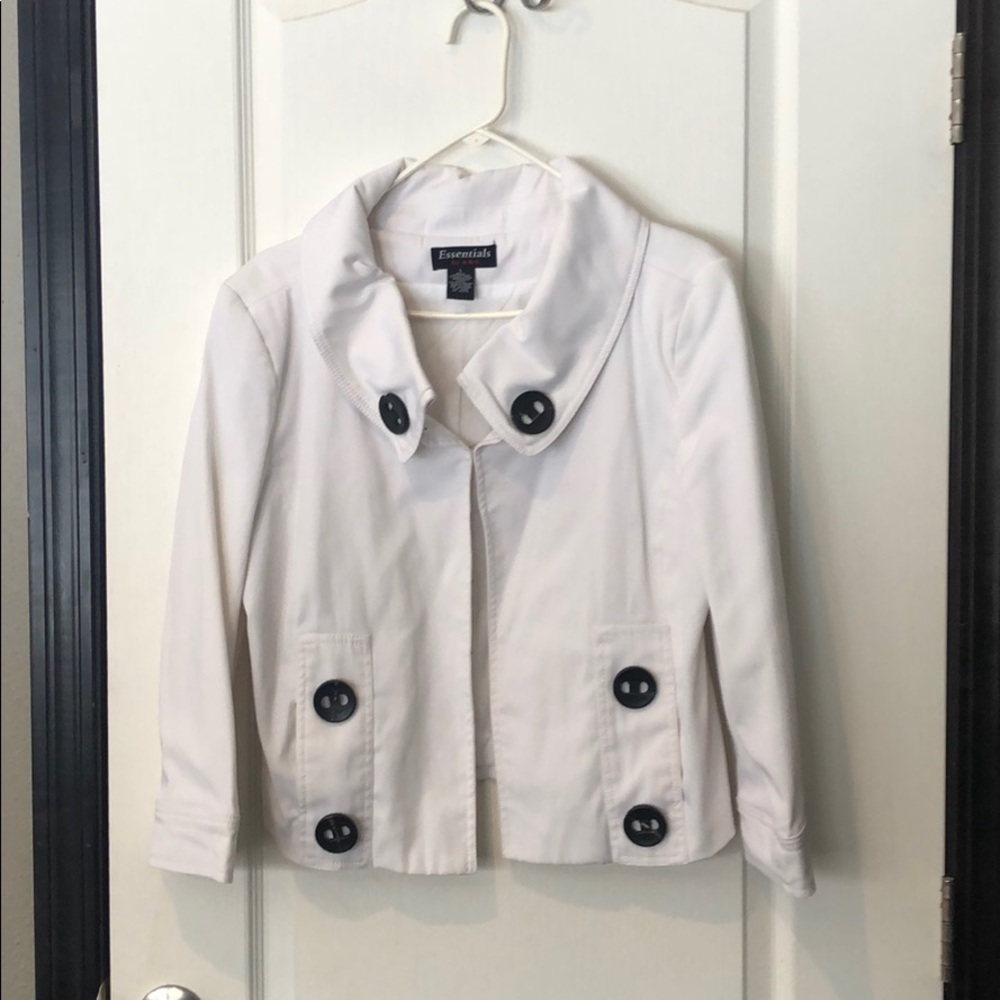 White jacket